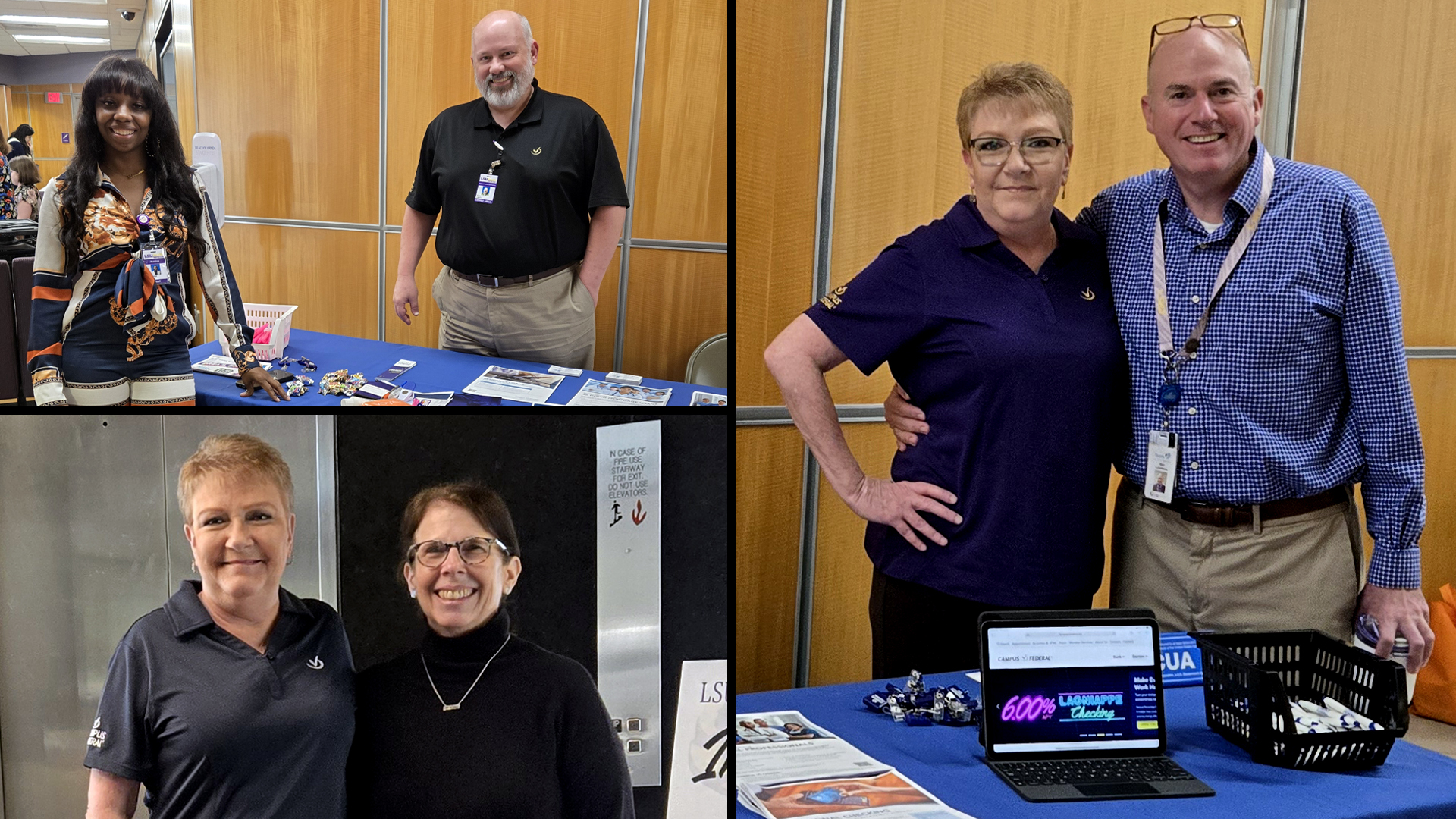 Campus Federal Promotes Financial Wellness at LSU Health New Orleans Benefits Fairs