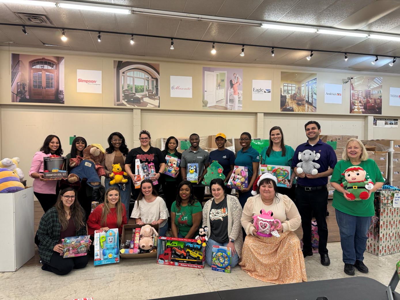Baton Rouge Young Professionals Spread Holiday Cheer Volunteering with Sylvia’s Toys