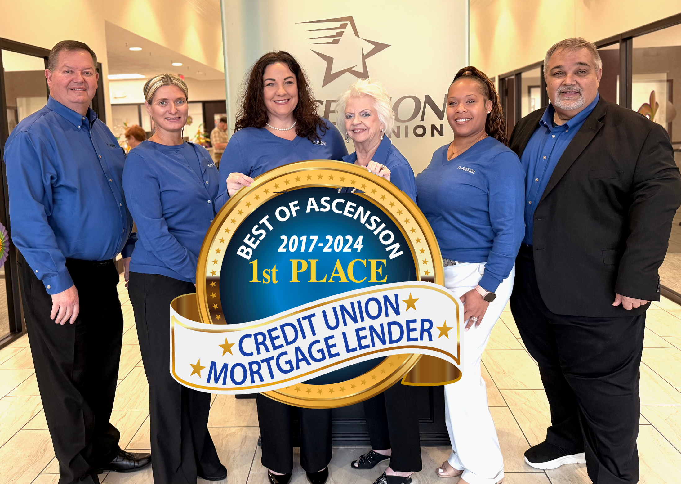 Ascension Credit Union Named Best of Ascension for the 8th Consecutive Year