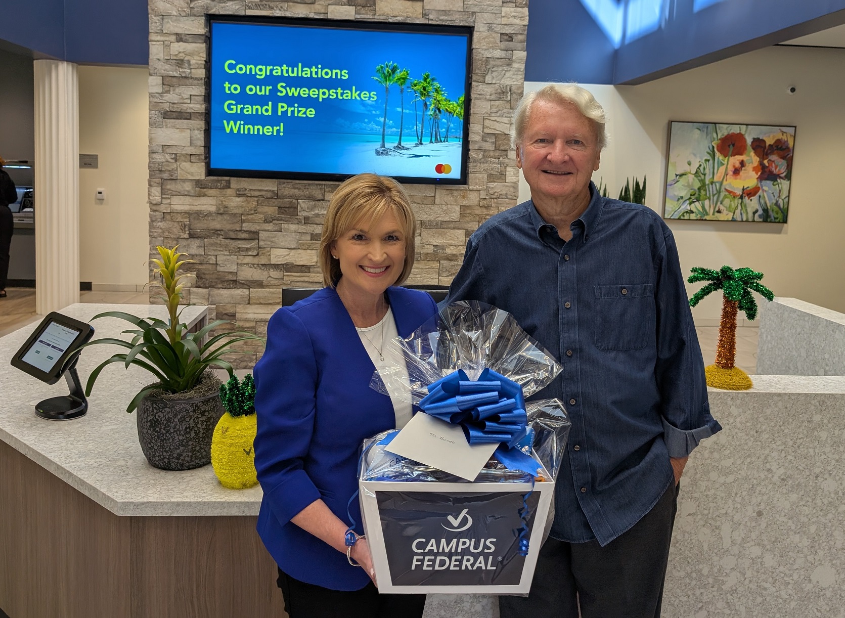 Campus Federal Announces Grand Prize Winner of “Ticket to the Tropics” Mastercard® Sweepstakes