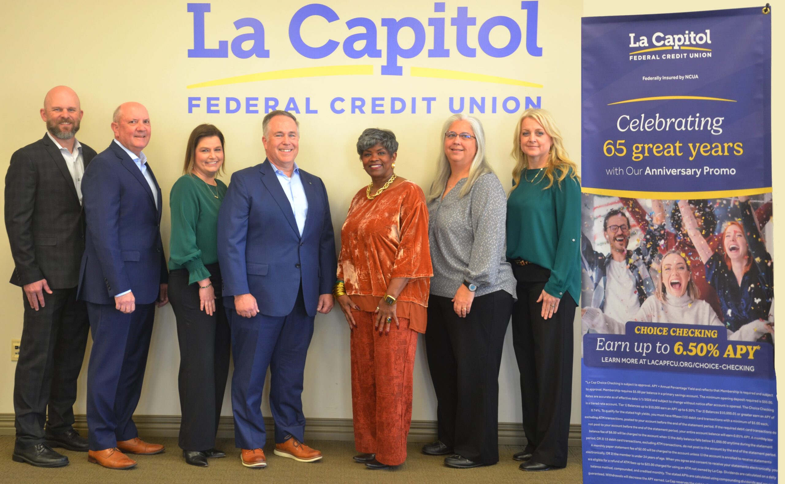 La Capitol FCU Celebrates 65 Years of Service