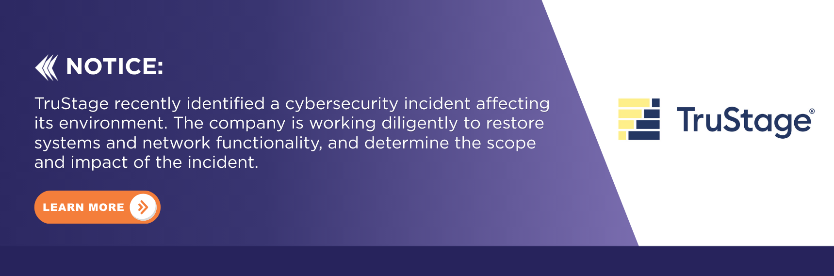 TruStage Cybersecurity Attack